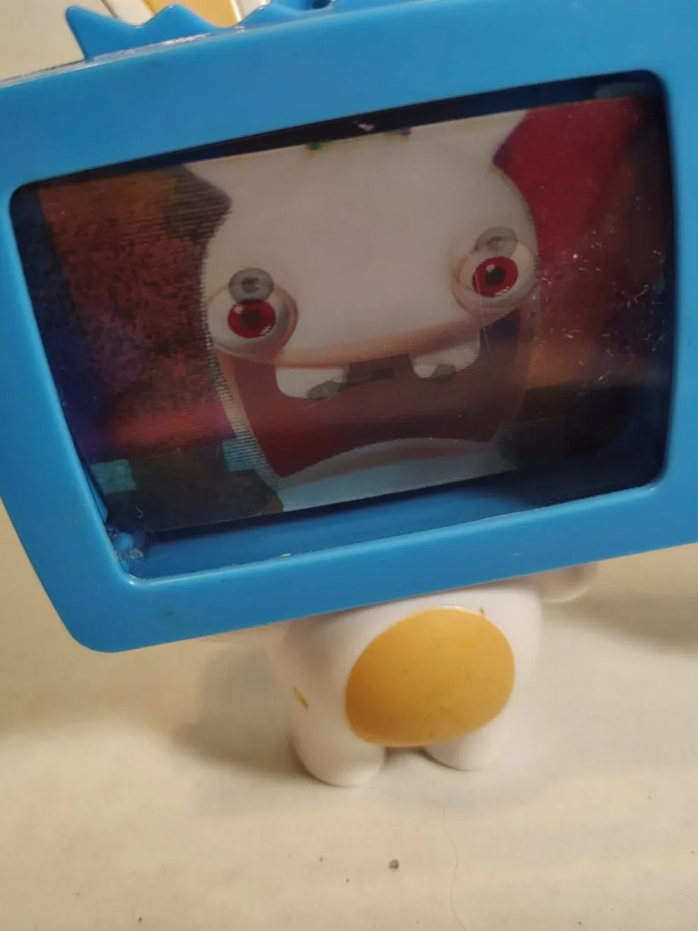 McDonald's Raving Rabbids 2015 TV Rabbid Happy Meal Toy Lot Of 2 Ubisoft